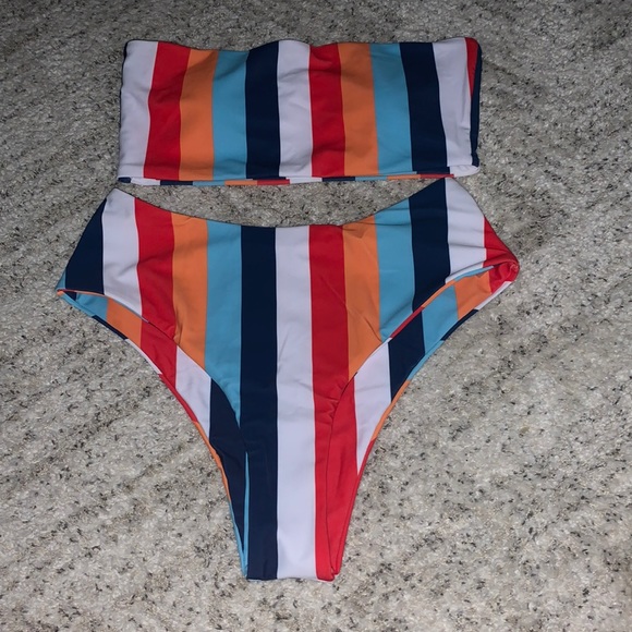 SHEIN Other - Striped Bikini